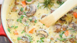 Image for Creamy Chicken and Mushroom Soup
