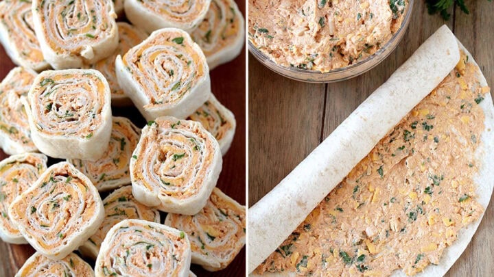 Image for Taco Tortilla Roll Ups - quick and easy party appetizer.