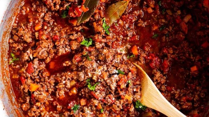Image for Simple Bolognese Sauce Recipe