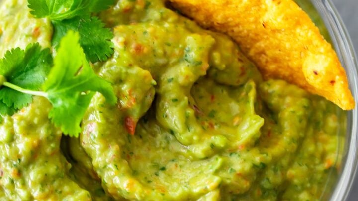 Image for Easy Guacamole Recipe in a Food Processor - The Cookie Rookie - Video