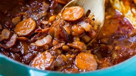 Image for Baked Beans with Smoked Sausage