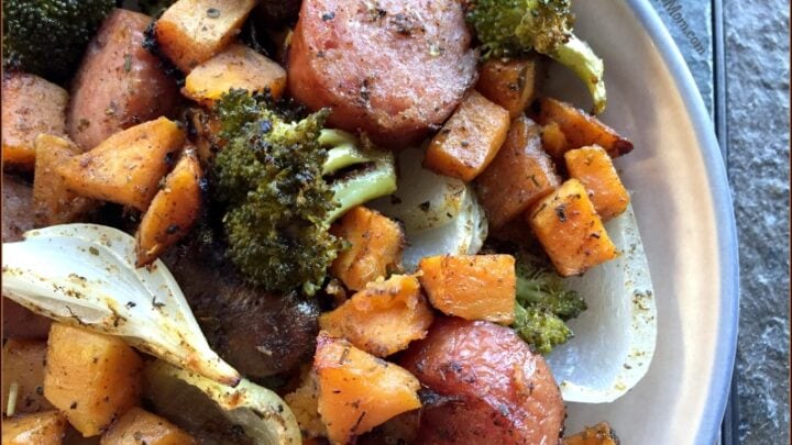 Image for Sausage & Sweet Potato Sheet Pan Dinner