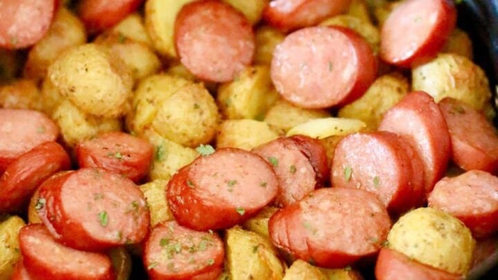 Image for Air Fryer Potatoes and Sausage Meal