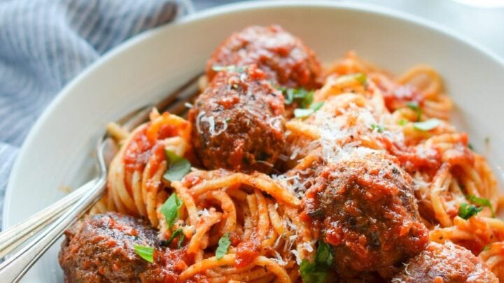 Image for Easy Spaghetti and Meatball Recipe