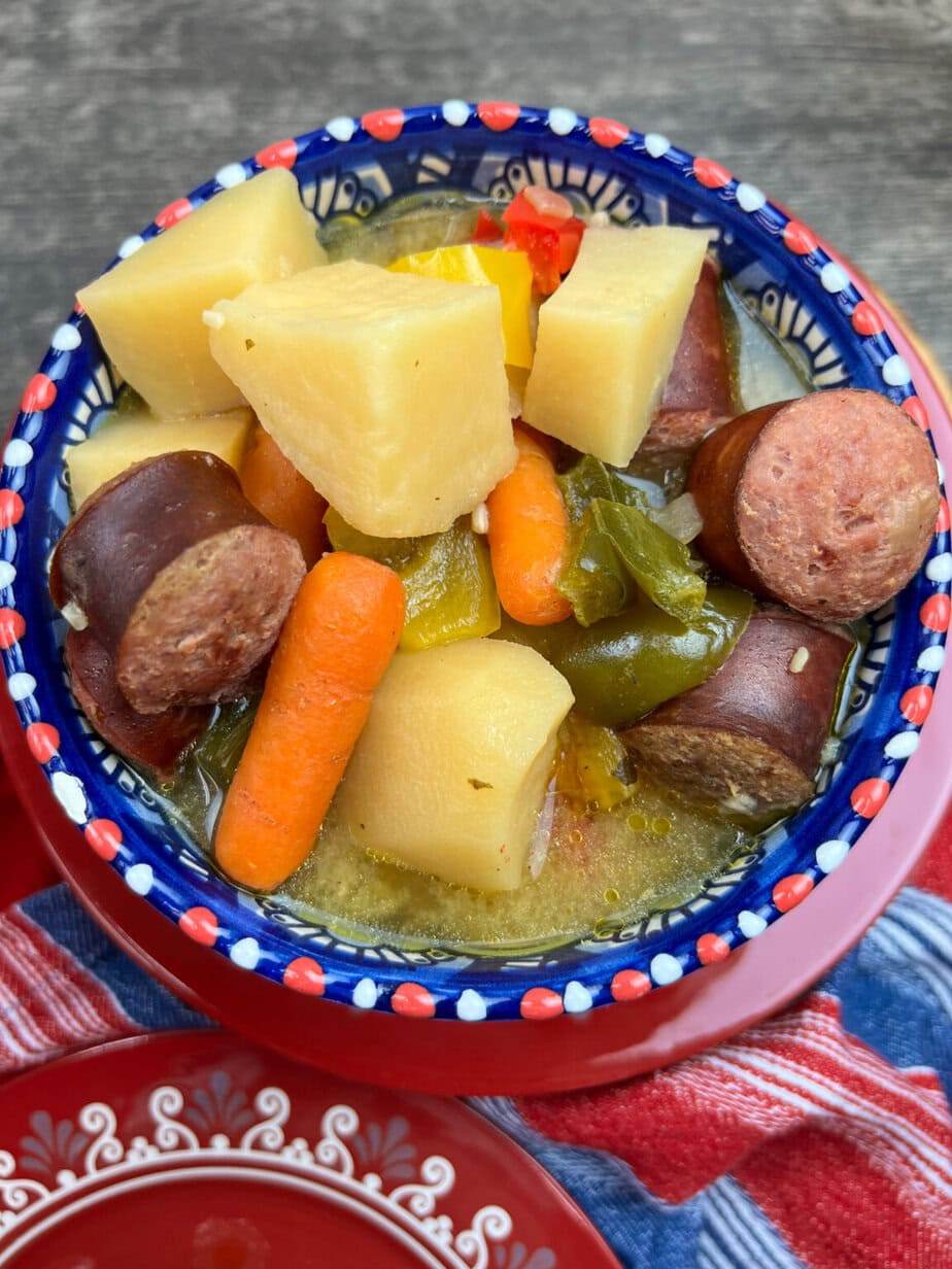 Slow Cooker Smoked Sausage and Potato Soup Back To My Southern Roots