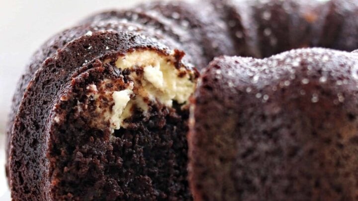 Image for Chocolate Bundt Cake with Cream Cheese Filling