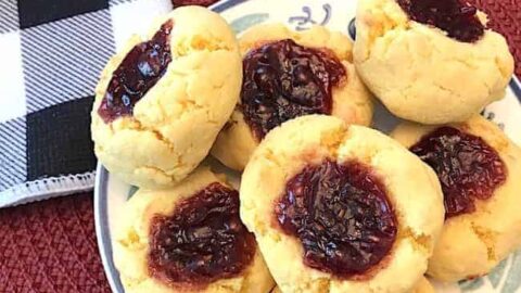Image for Raspberry Thumbprint Cookies Recipe