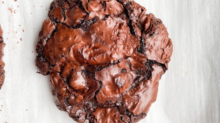 Image for Chewy Gooey Flourless Chocolate Cookies