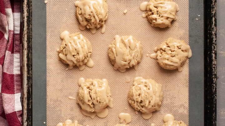 Image for Maple Cookies with Maple Glaze (Gluten free & Vegan Options!)