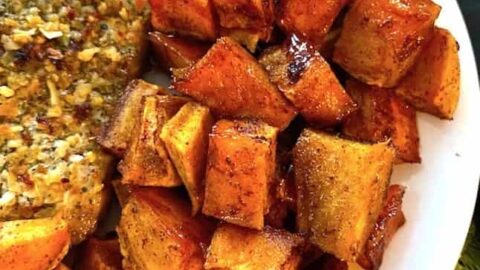 Image for Easy Honey Roasted Sweet Potatoes