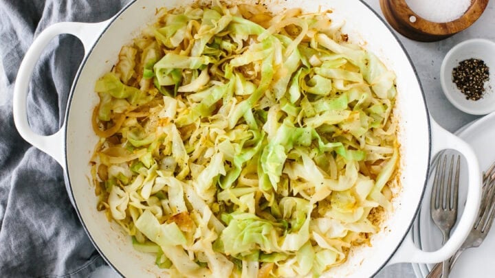 Image for Sauteed Cabbage (Easy & Healthy)