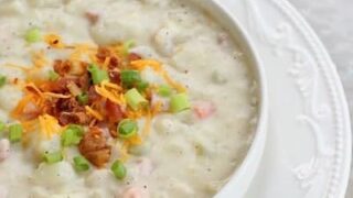 Image for Creamy Ham and Potato Soup - The Girl Who Ate Everything