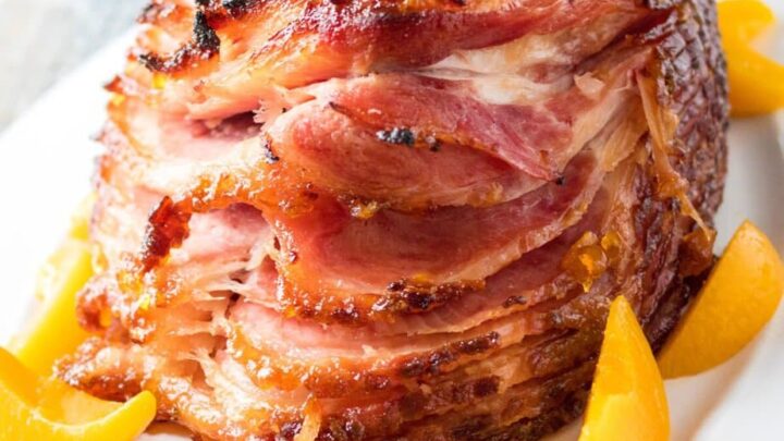Image for Peach Glazed Spiral Ham Recipe