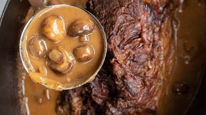 Image for Creamy Mushroom Beef Chuck Roast Recipe