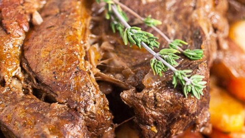 Image for Red Wine Pot Roast (Dutch Oven Recipe)