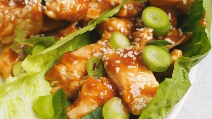 Image for Teriyaki Chicken Lettuce Wraps (Low Calorie)
