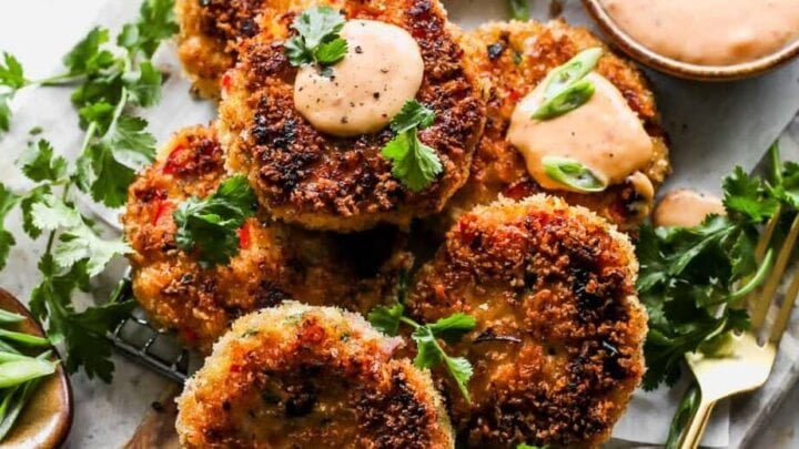 Image for Thai Shrimp Cakes with Chili Aioli