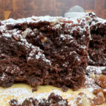 Brownies with banana