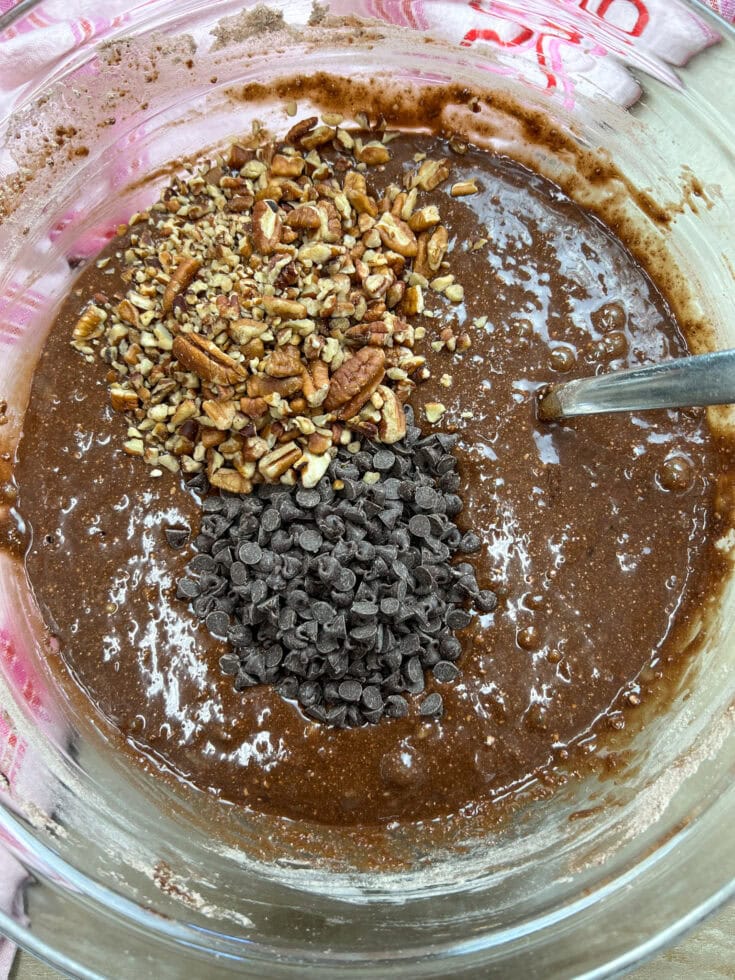 Easy Banana Brownies Recipe With Pecans Back To My Southern Roots