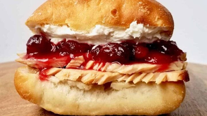 Image for Killer Cranberry Cream Cheese Turkey Sandwich