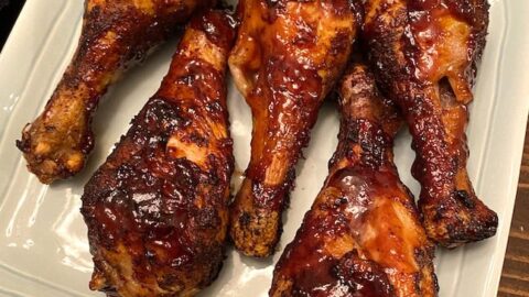 Image for Air Fryer Barbecued Chicken Drumsticks