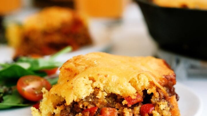 Image for Cornbread Sloppy Joe Casserole Recipe