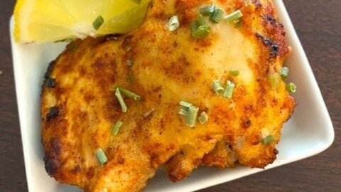 Image for Air Fryer Garlic Lemon Chicken Thighs
