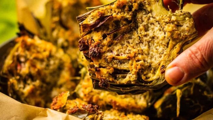 Image for Roasted Artichokes with Parmesan