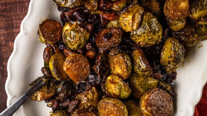 Image for Balsamic Brussels Sprouts (Roasted in the Oven!)
