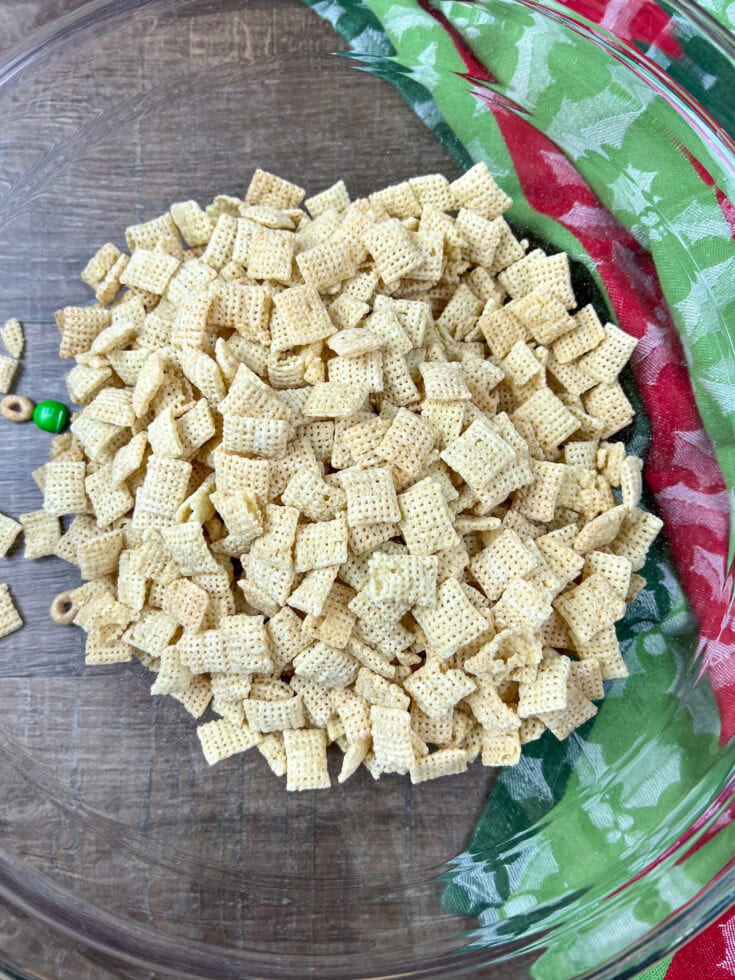 Easy Christmas Chex Mix Recipe With M&Ms Back To My Southern Roots