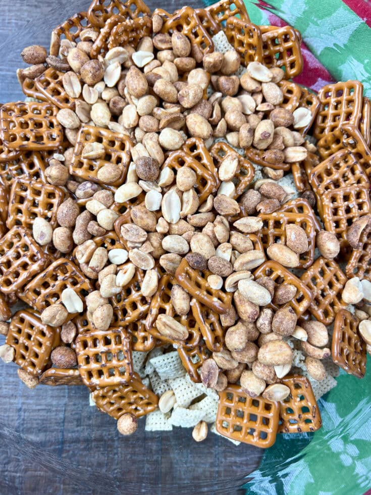 Easy Christmas Chex Mix Recipe With M&Ms Back To My Southern Roots