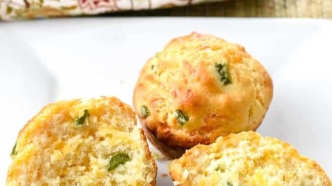 Image for Irish Soda Bread Muffins with Cheddar and Jalapeños