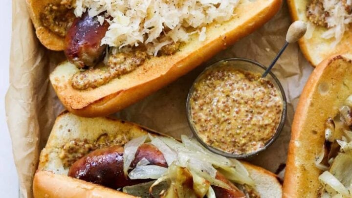 Image for Oven Baked Brats & Onions