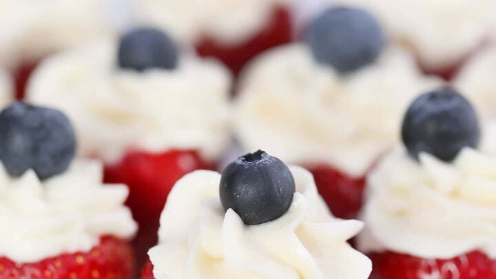 Image for Patriotic Stuffed Strawberries