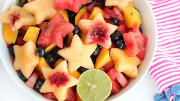 Image for Red, White and Blue Fruit Salad