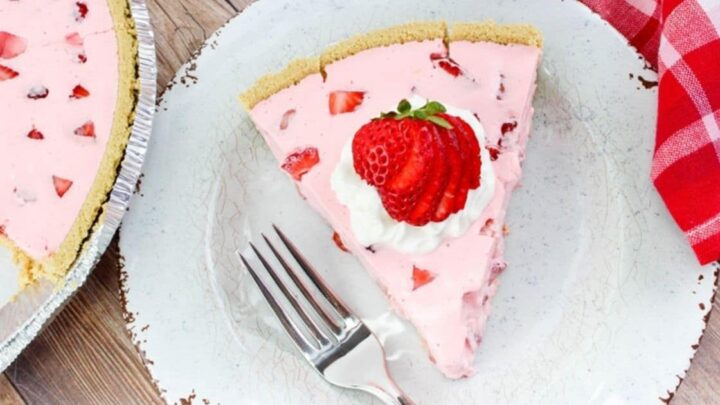 Image for No-Bake Strawberry Jello Pie Recipe