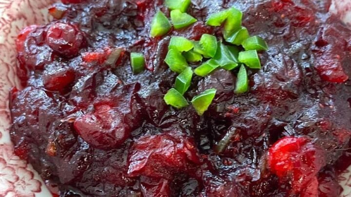 Image for The Best Jalapeño Cranberry Sauce Recipe