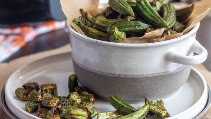 Image for Easy 3-Ingredient Air Fryer Okra (No Breading)