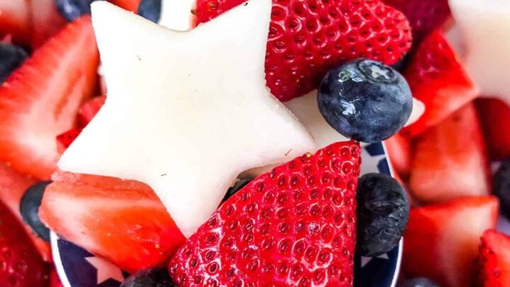 Image for Patriotic Red, White, and Blue Fruit Salad