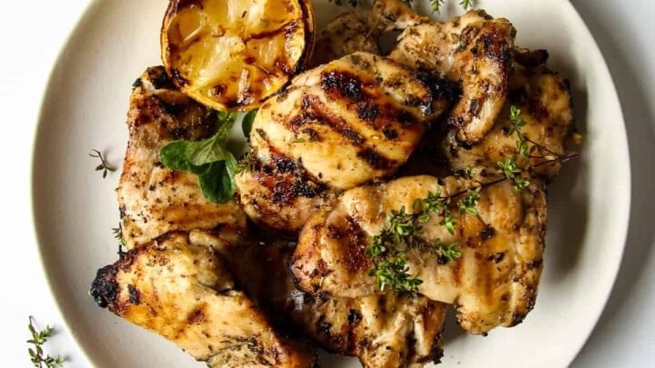 Image for Grilled Boneless Chicken Thighs