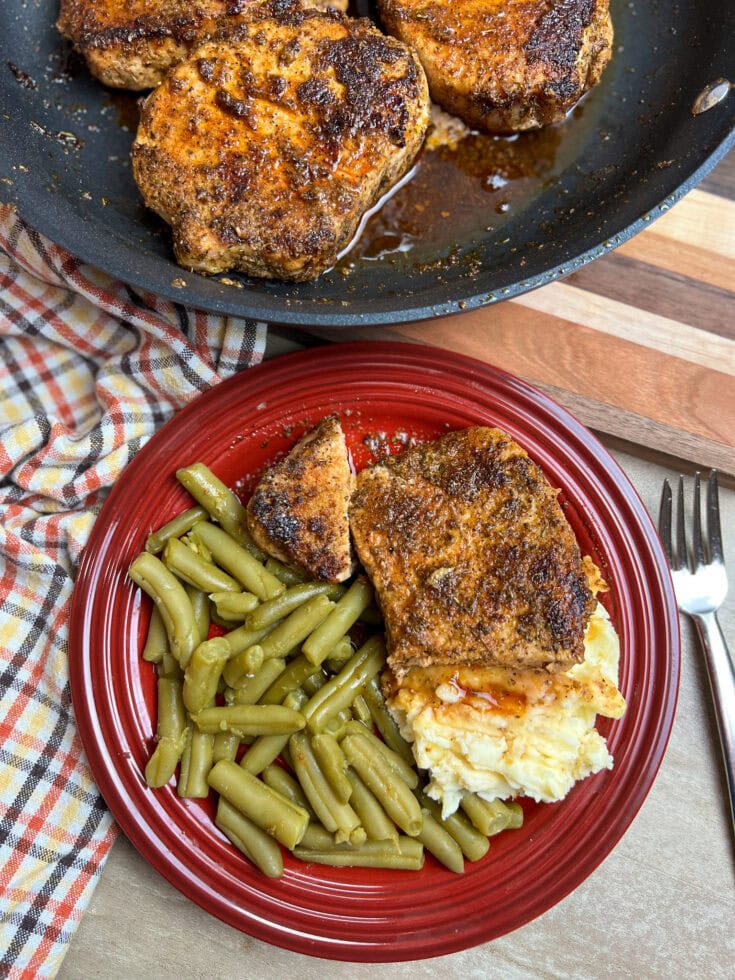 Easy Pan Fried Boneless Pork Chops Back To My Southern Roots