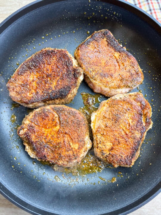 Easy Pan Fried Boneless Pork Chops Back To My Southern Roots