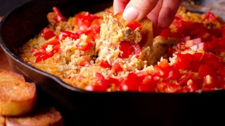 Image for Cheesy Stuffed Mushroom Dip
