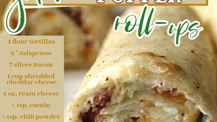Image for Jalapeno Popper Tortilla Rolls