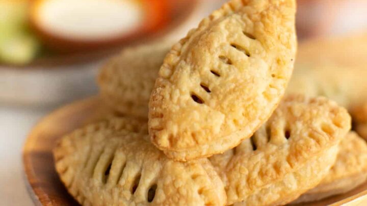 Image for Football Puff Pastries (Easy Vegan Game Day Appetizer)