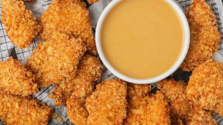 Image for Potato Chip Crusted Chicken Tenders Recipe ~ Barley & Sage