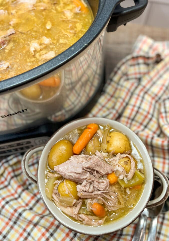 Slow Cooker Pork Roast With Vegetables Recipe Back To My Southern Roots