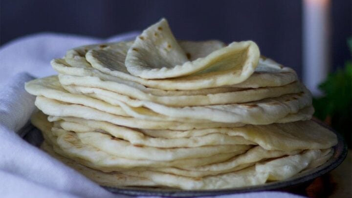 Image for Homemade Flour Tortillas Made with Butter
