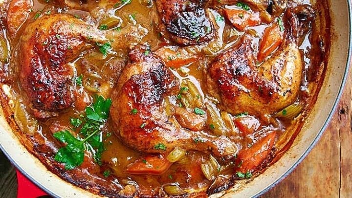 Image for Braised Chicken (with Vegetables and Gravy)