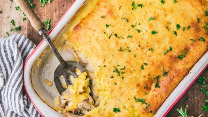 Image for Farmhouse Chicken Cornbread Casserole